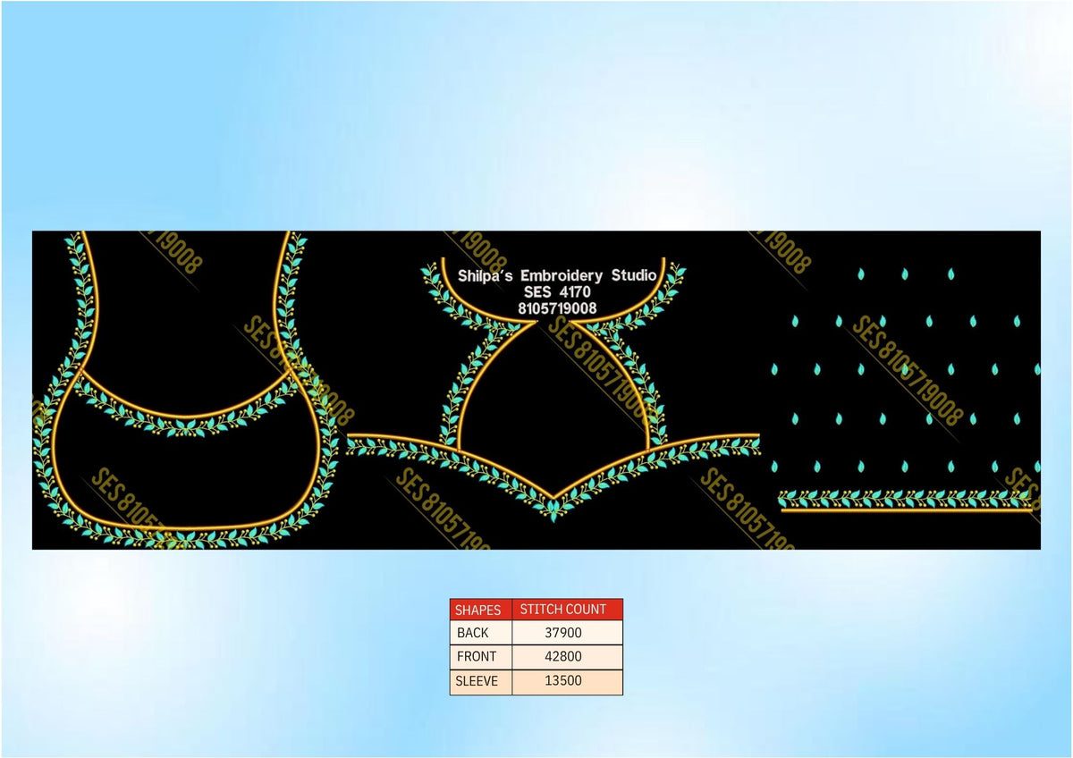 Embroidery Designs 4101-4200 Series