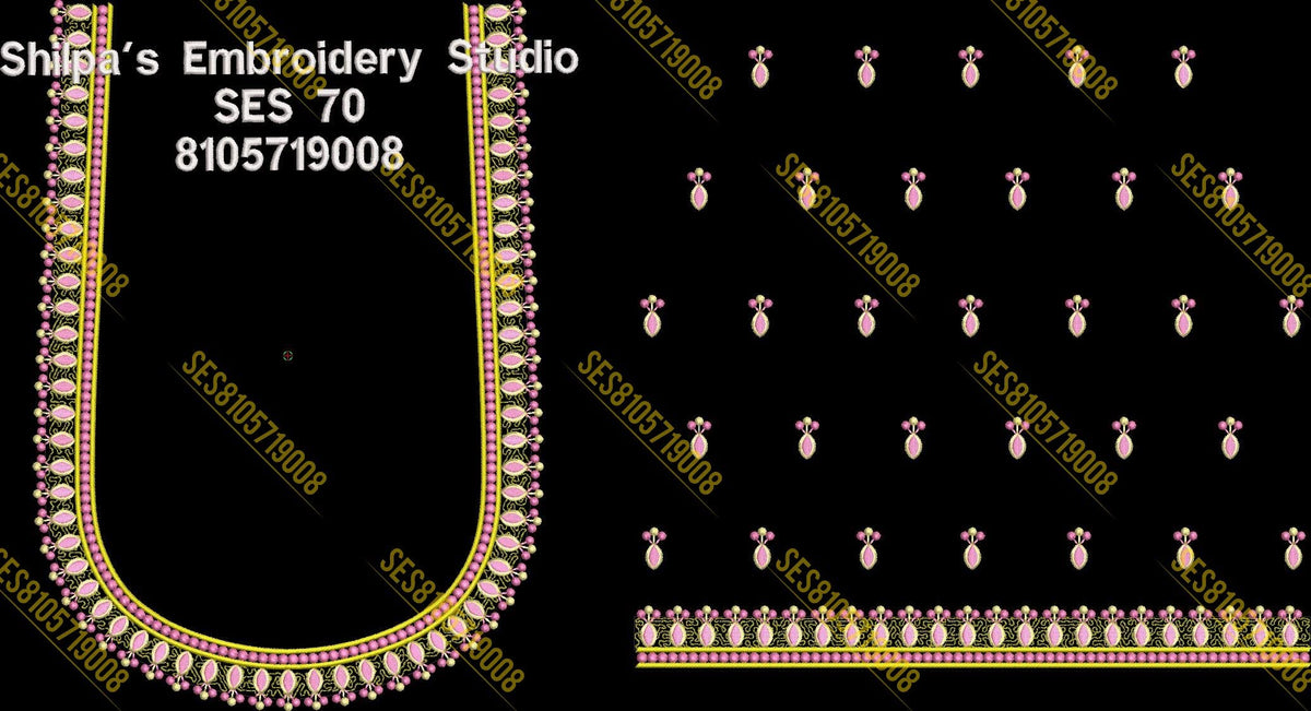 Embroidery Designs 1-100 Series