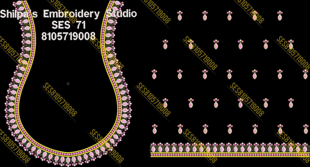 Embroidery Designs 1-100 Series