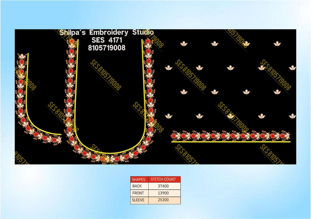 Embroidery Designs 4101-4200 Series