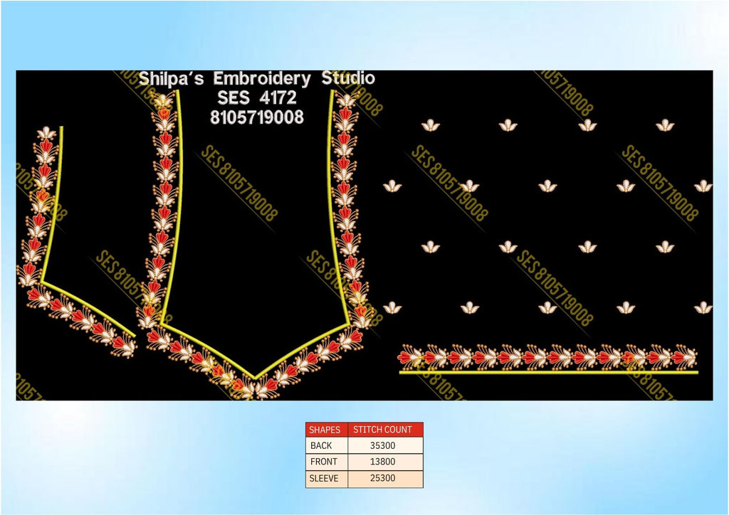 Embroidery Designs 4101-4200 Series