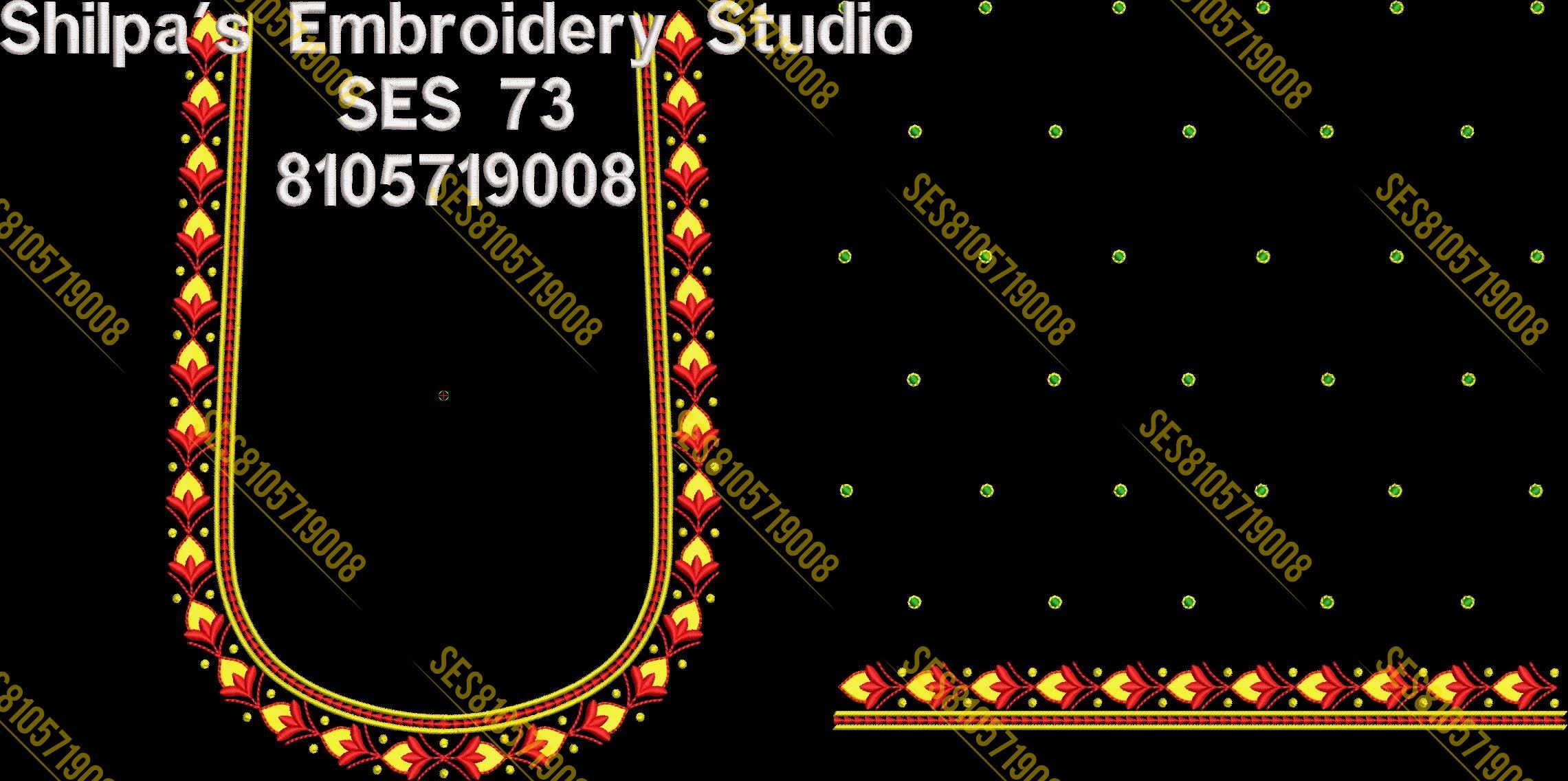 Embroidery Designs 1-100 Series