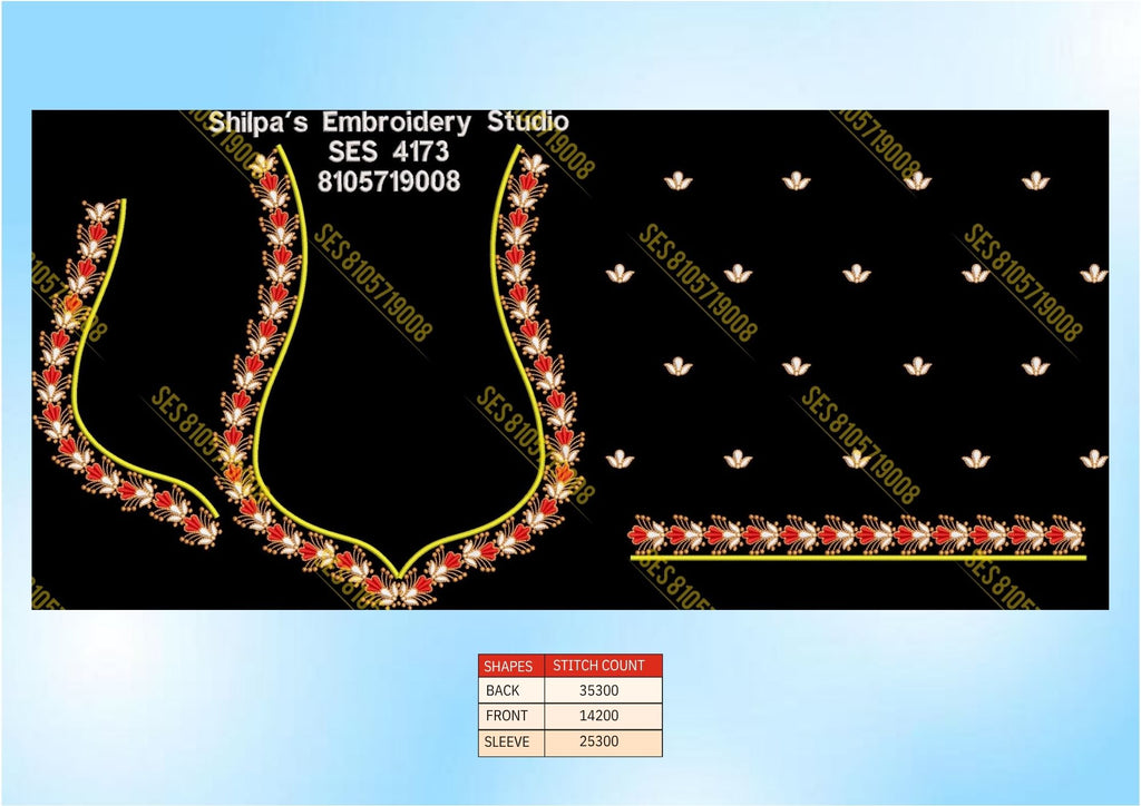 Embroidery Designs 4101-4200 Series