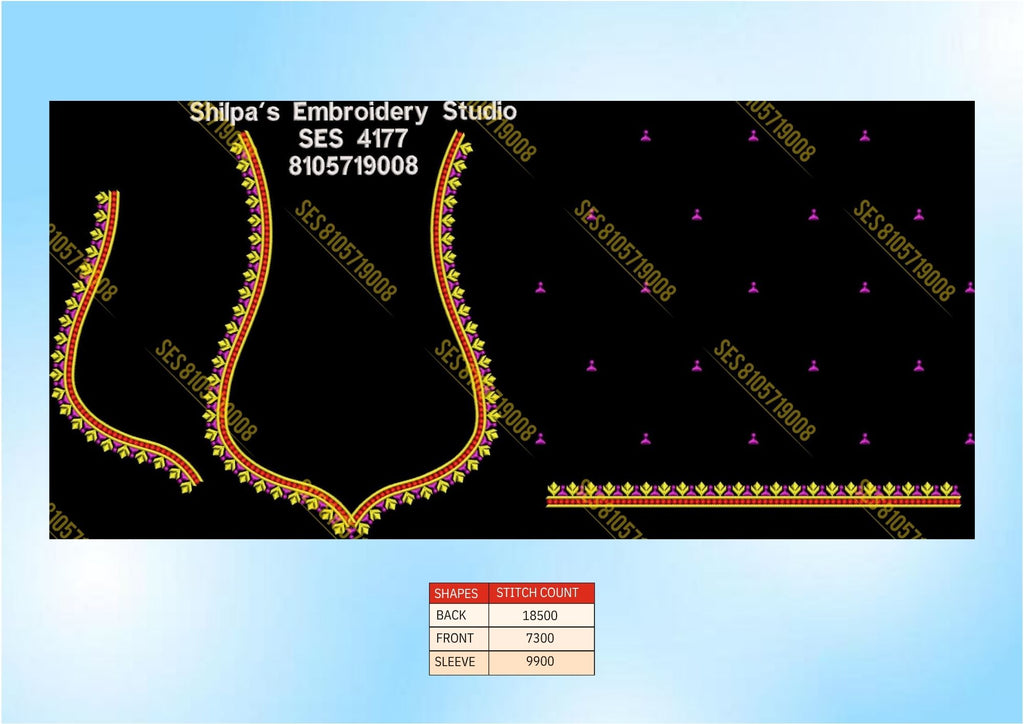 Embroidery Designs 4101-4200 Series