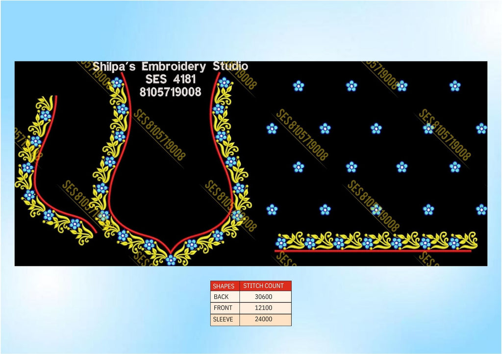Embroidery Designs 4101-4200 Series