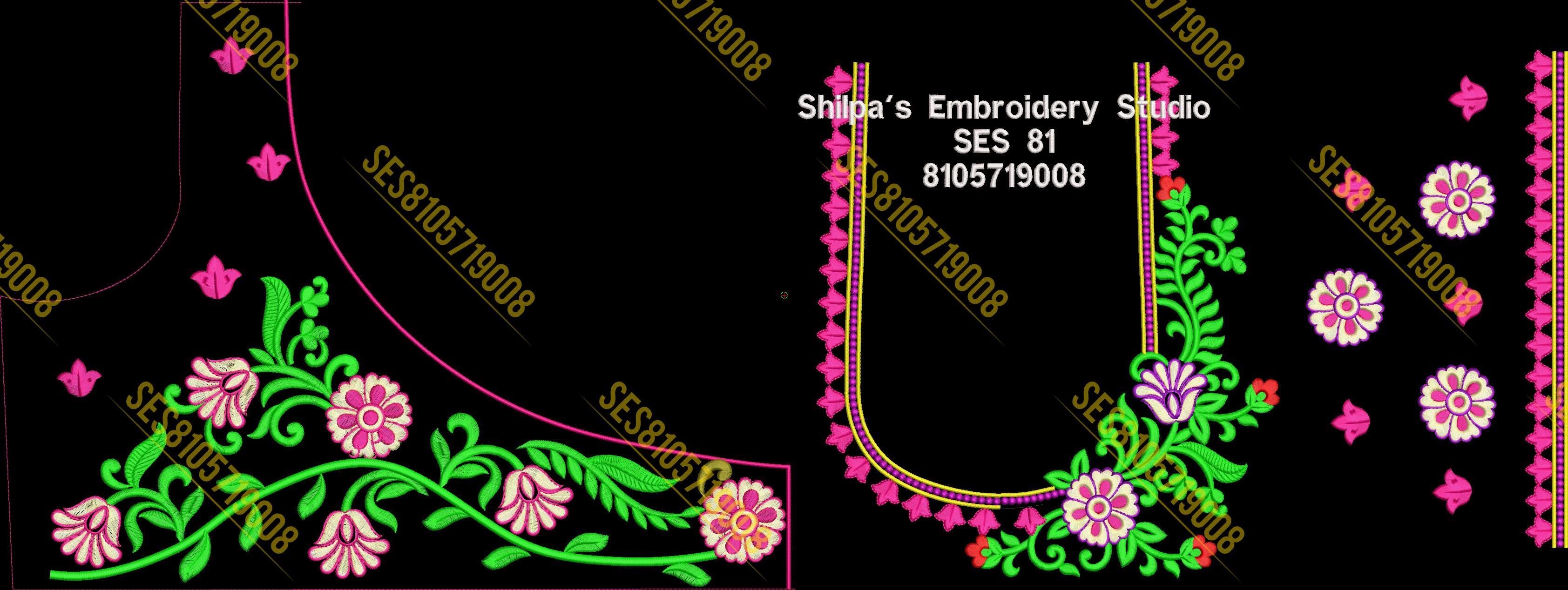 Embroidery Designs 1-100 Series