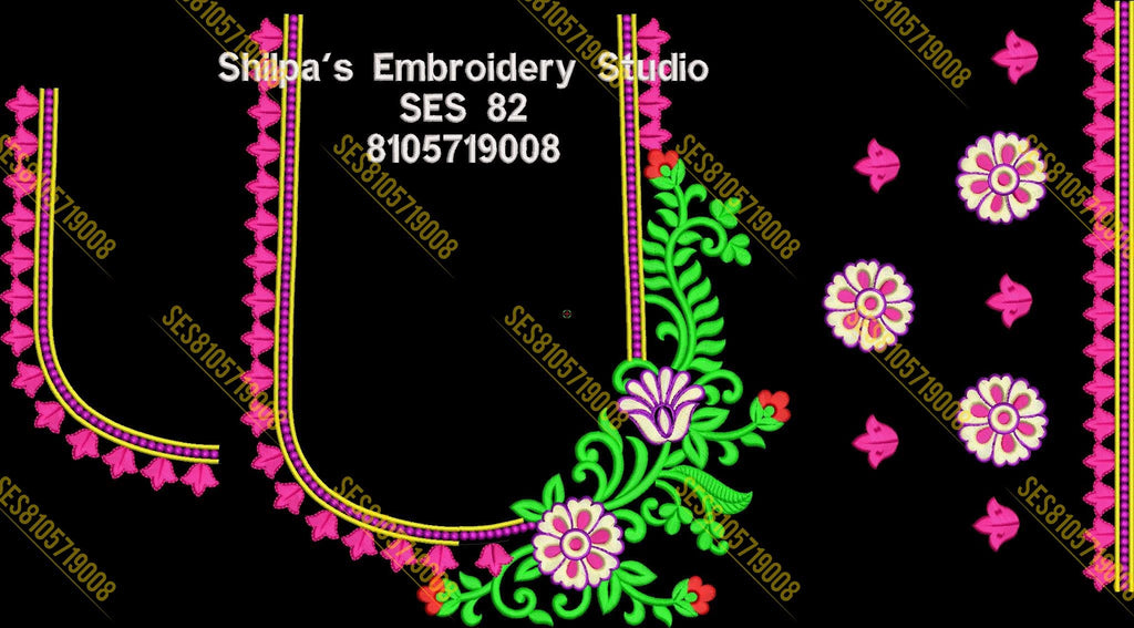 Embroidery Designs 1-100 Series