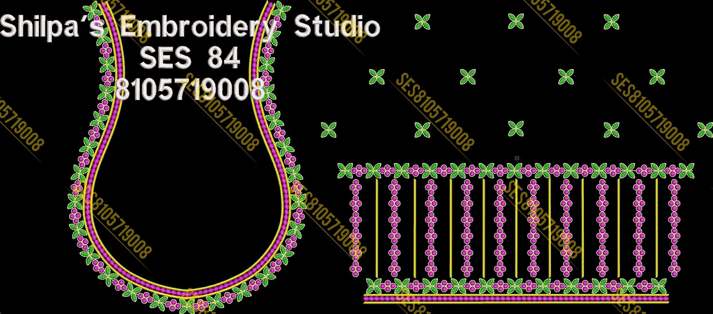 Embroidery Designs 1-100 Series