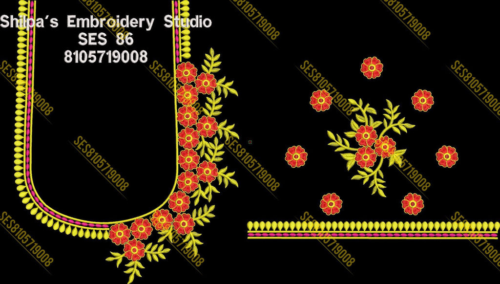 Embroidery Designs 1-100 Series