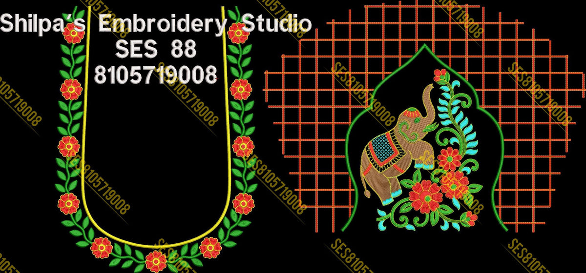 Embroidery Designs 1-100 Series