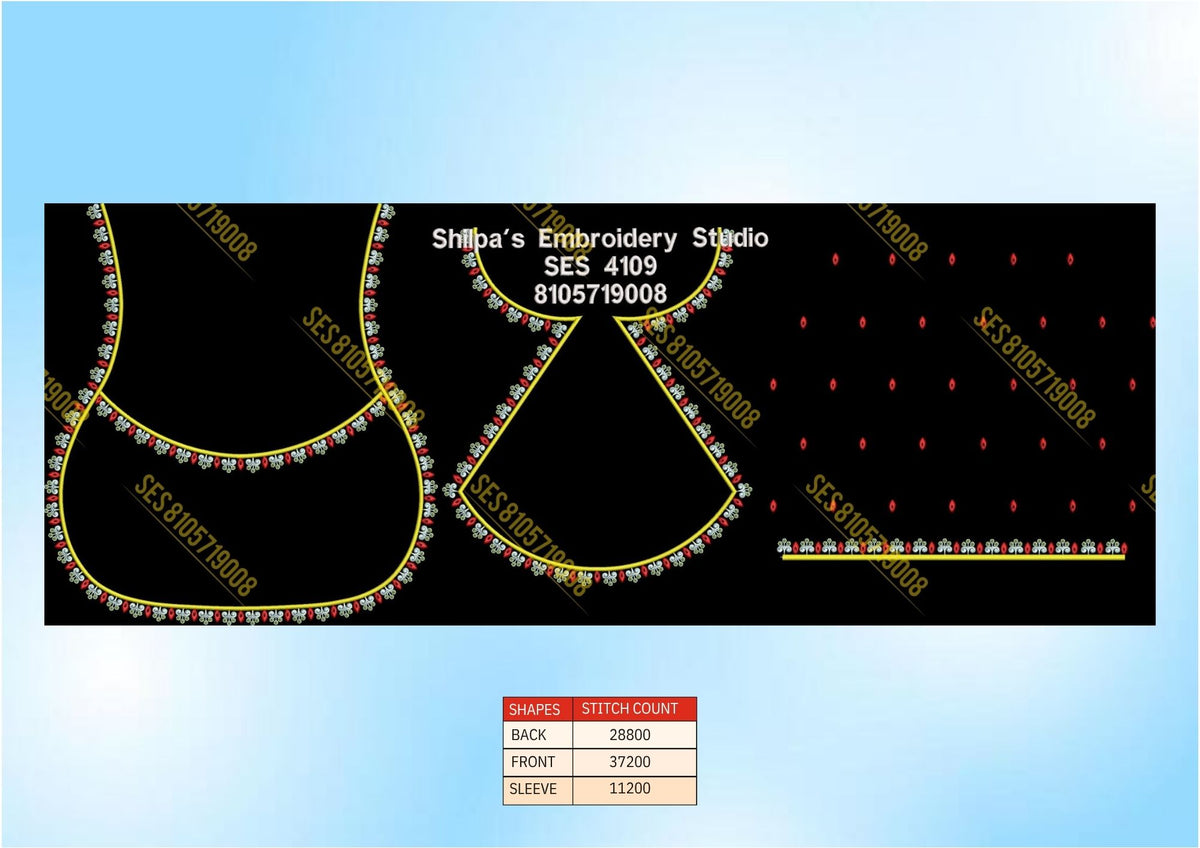 Embroidery Designs 4101-4200 Series