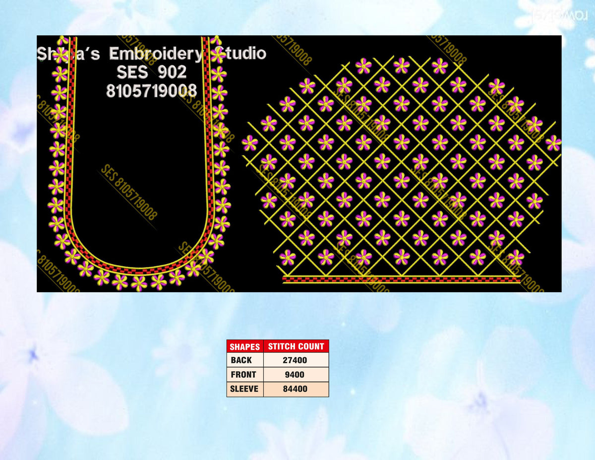 Embroidery Designs 901-1000 Series