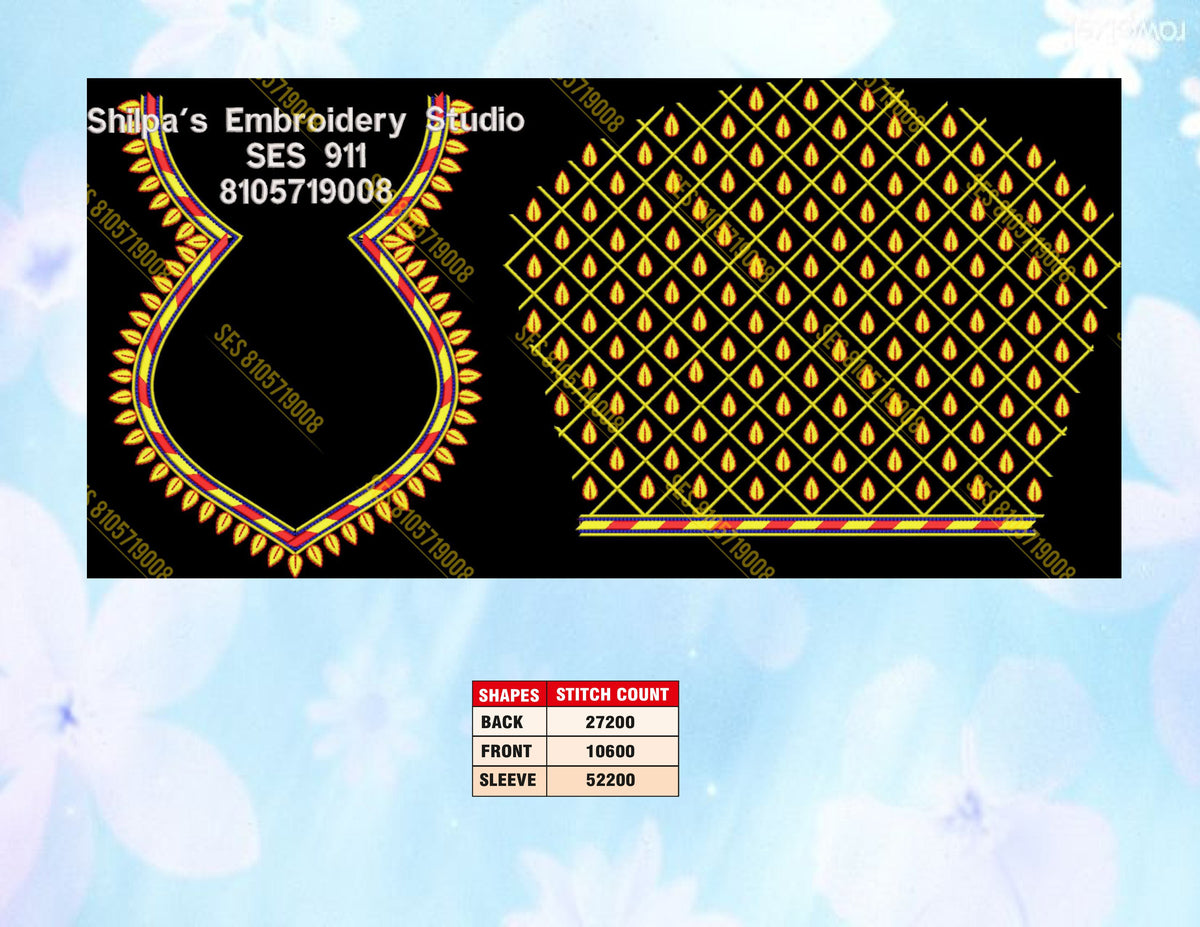 Embroidery Designs 901-1000 Series