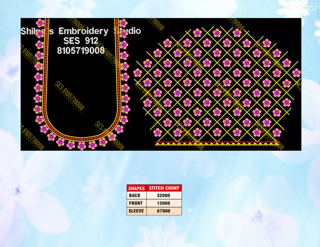 Embroidery Designs 901-1000 Series