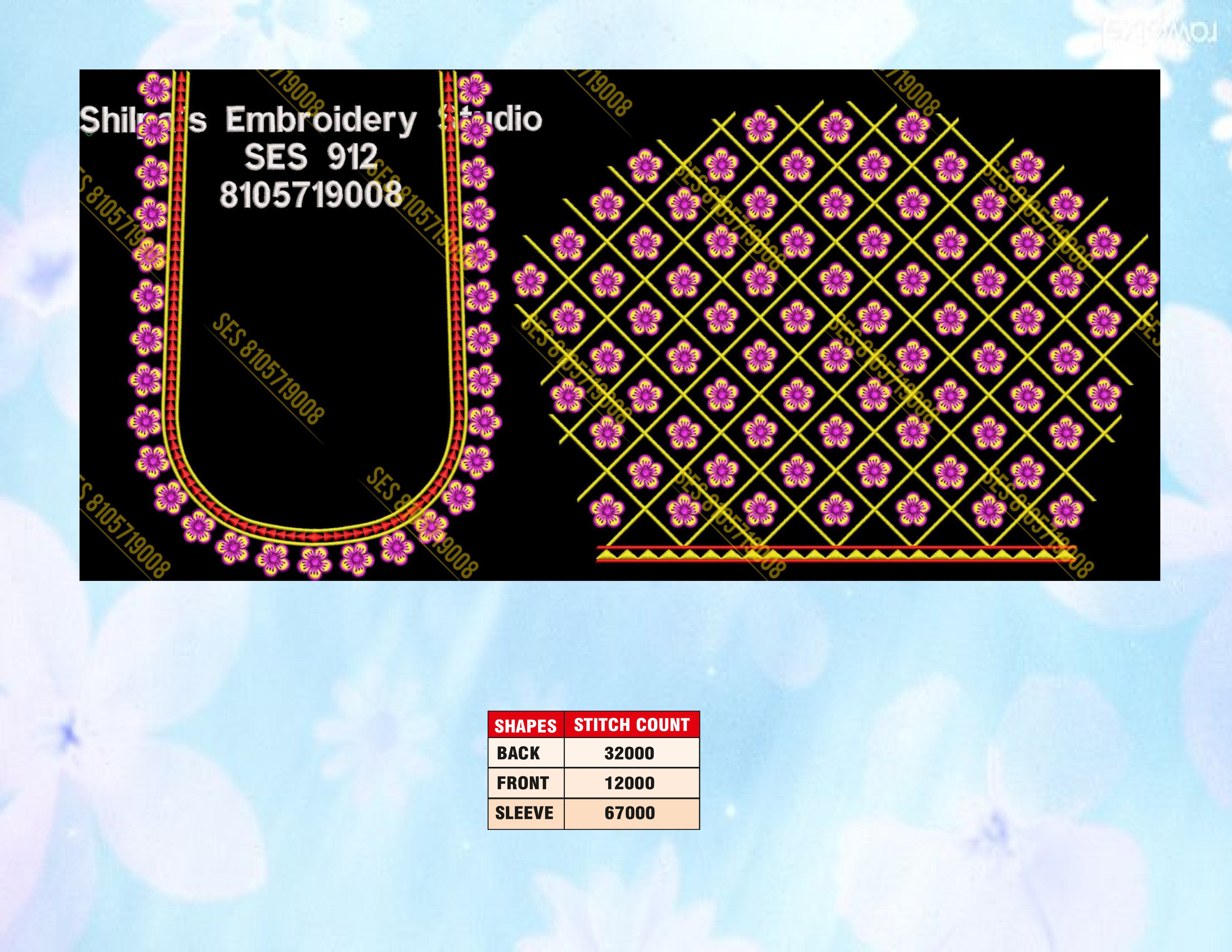Embroidery Designs 901-1000 Series