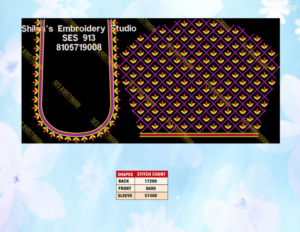 Embroidery Designs 901-1000 Series