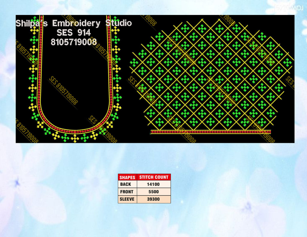 Embroidery Designs 901-1000 Series
