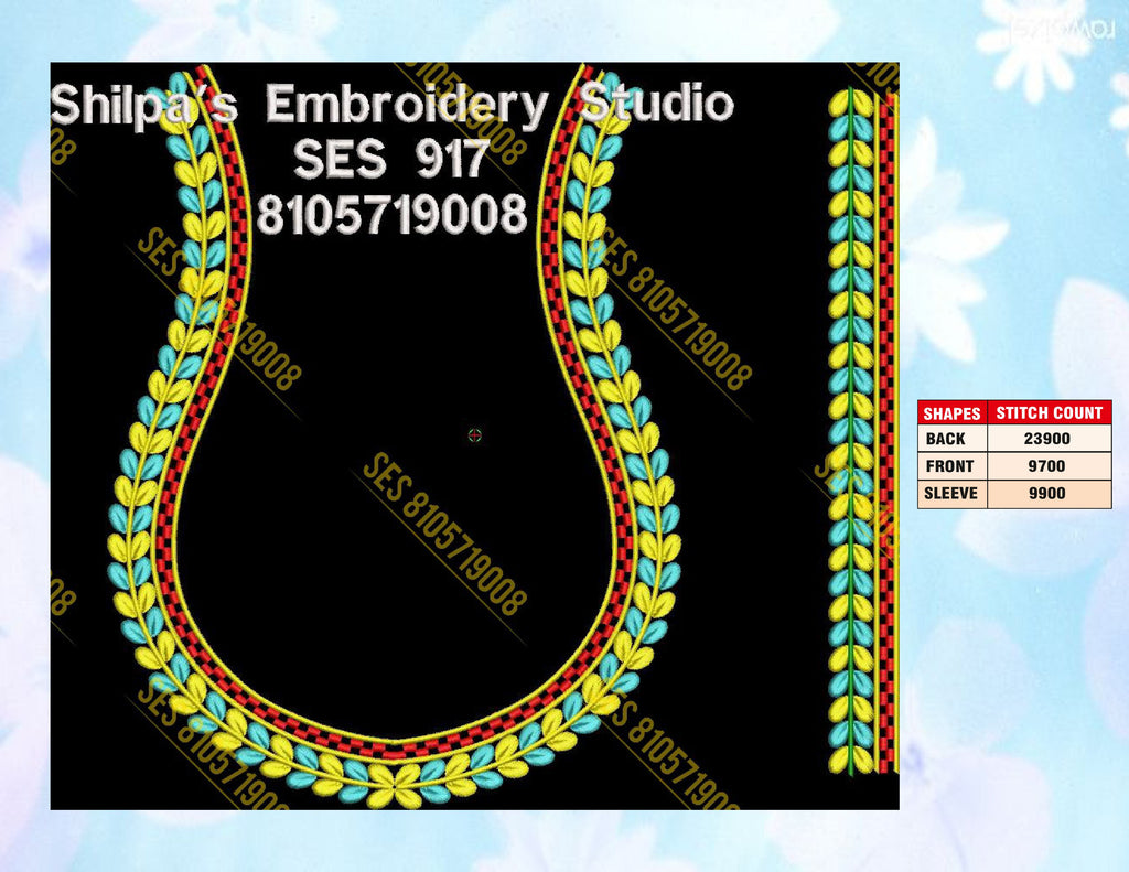 Embroidery Designs 901-1000 Series
