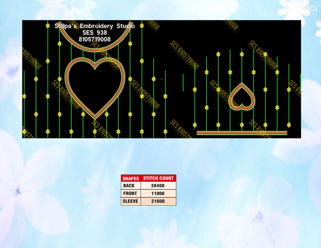 Embroidery Designs 901-1000 Series