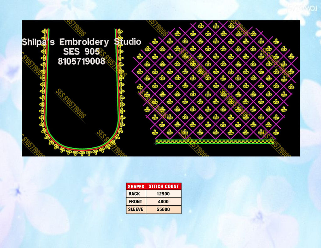Embroidery Designs 901-1000 Series
