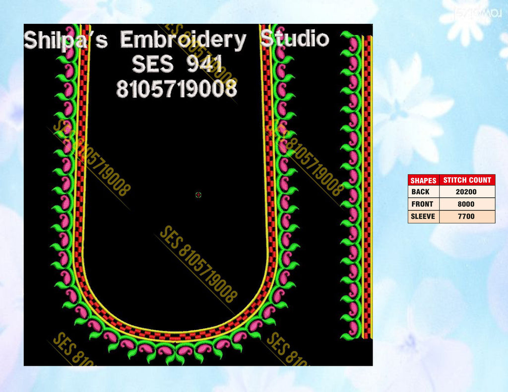 Embroidery Designs 901-1000 Series