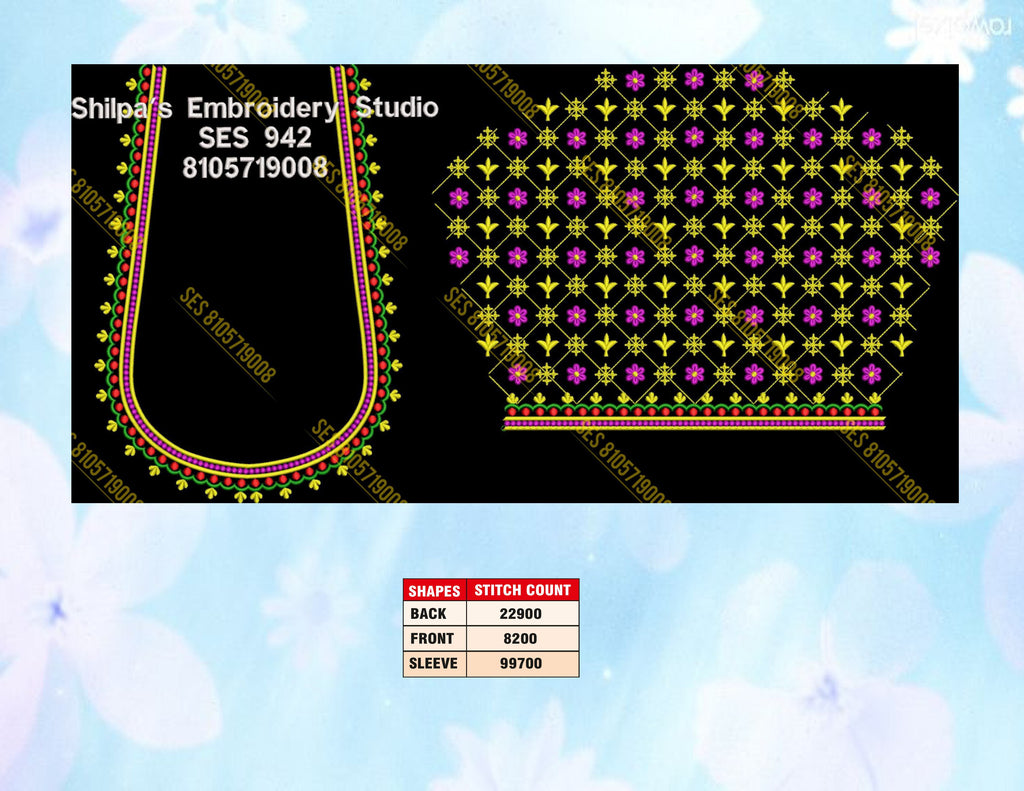Embroidery Designs 901-1000 Series