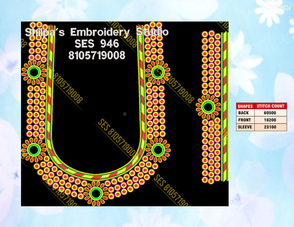 Embroidery Designs 901-1000 Series