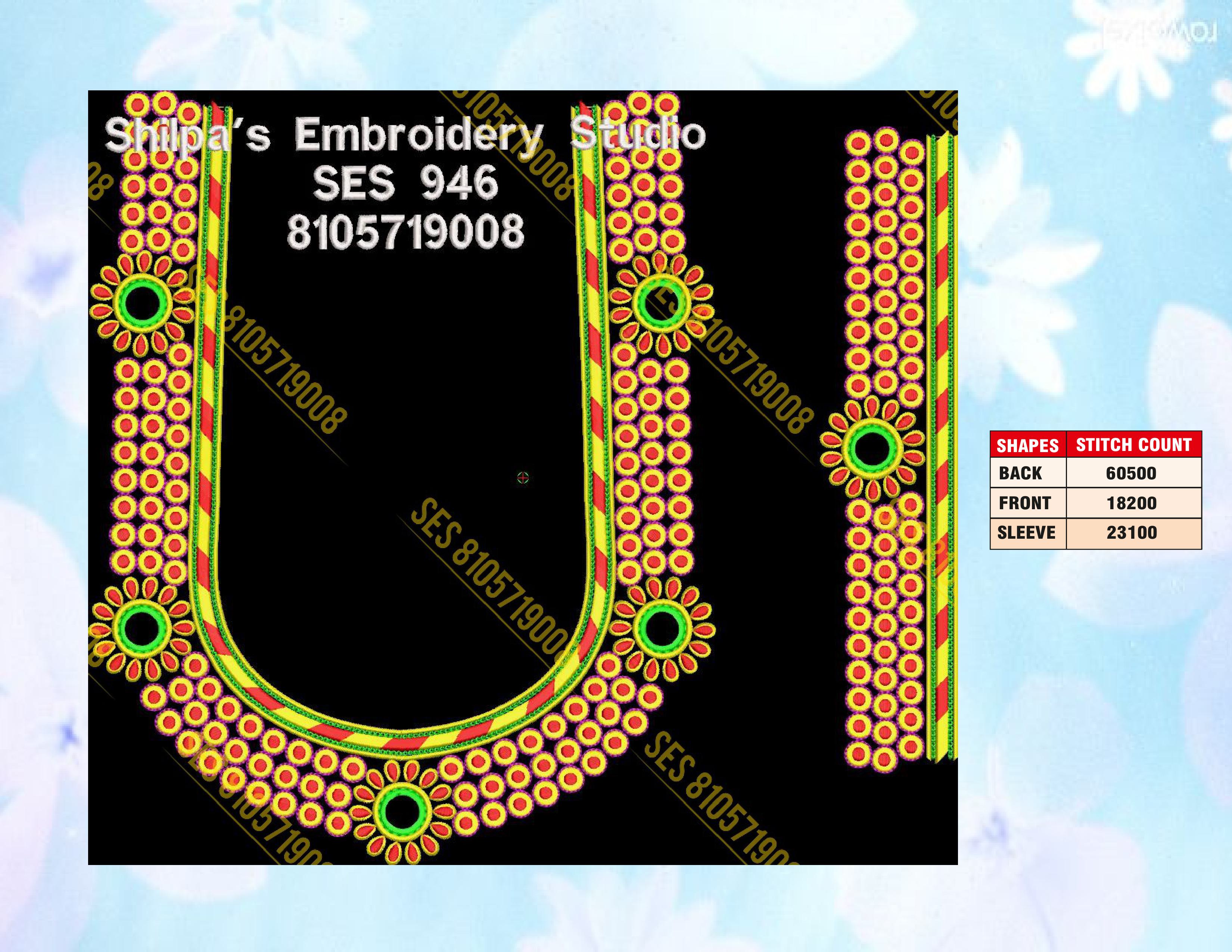 Embroidery Designs 901-1000 Series