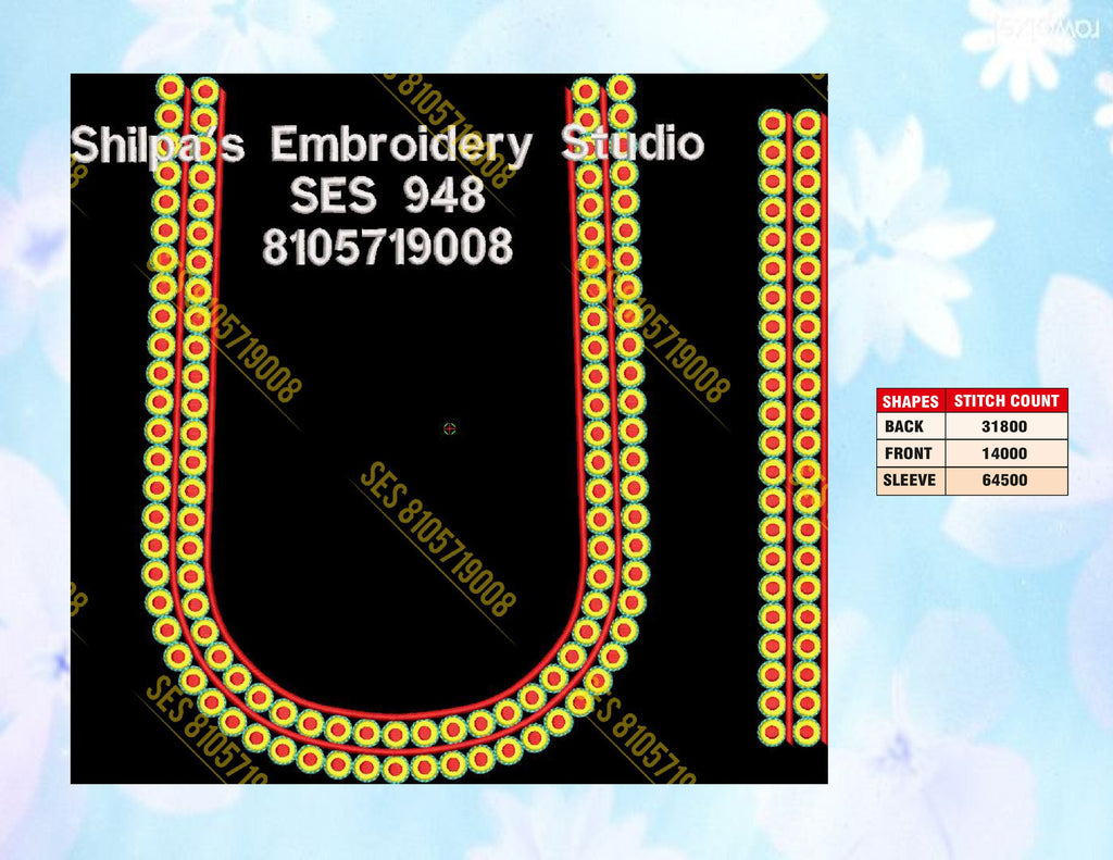 Embroidery Designs 901-1000 Series
