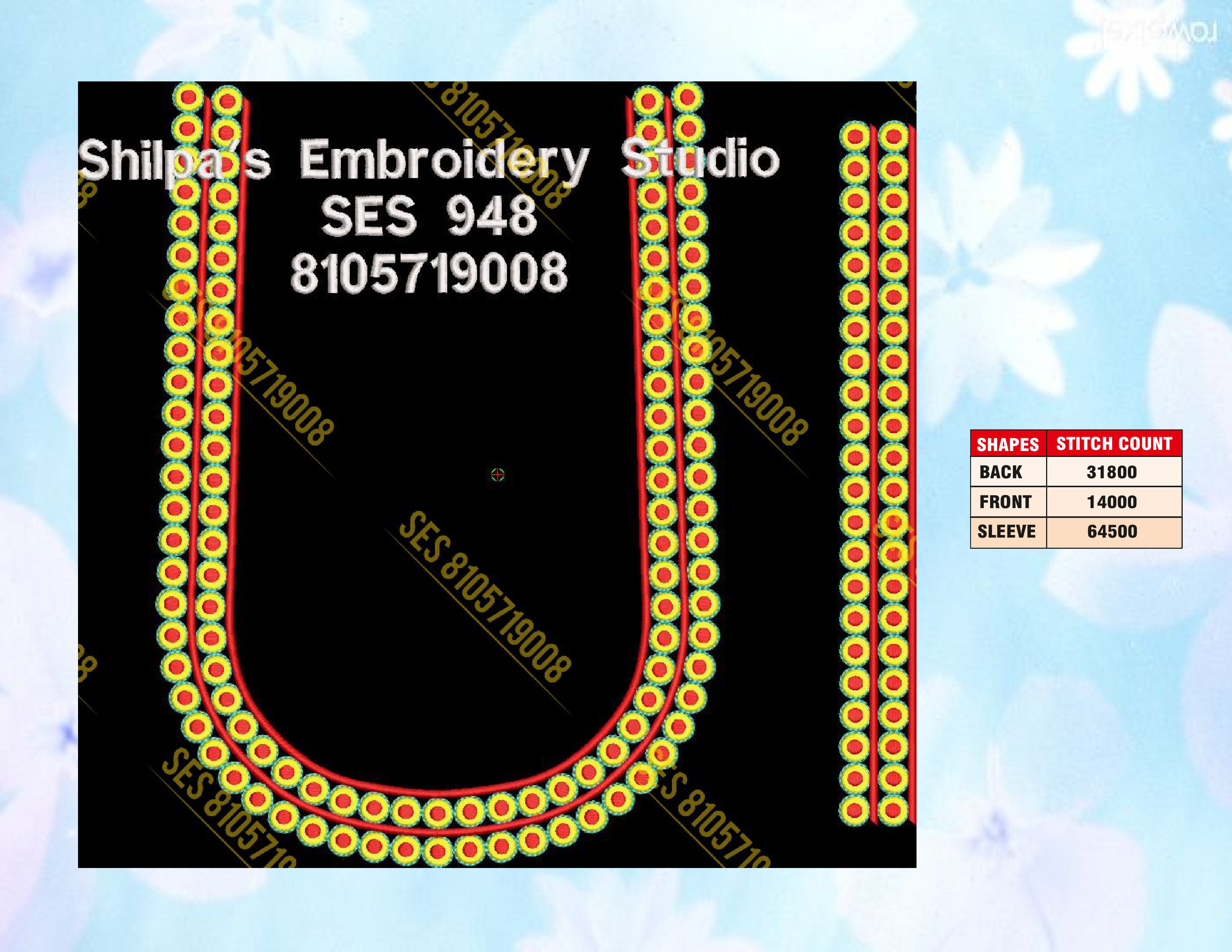 Embroidery Designs 901-1000 Series