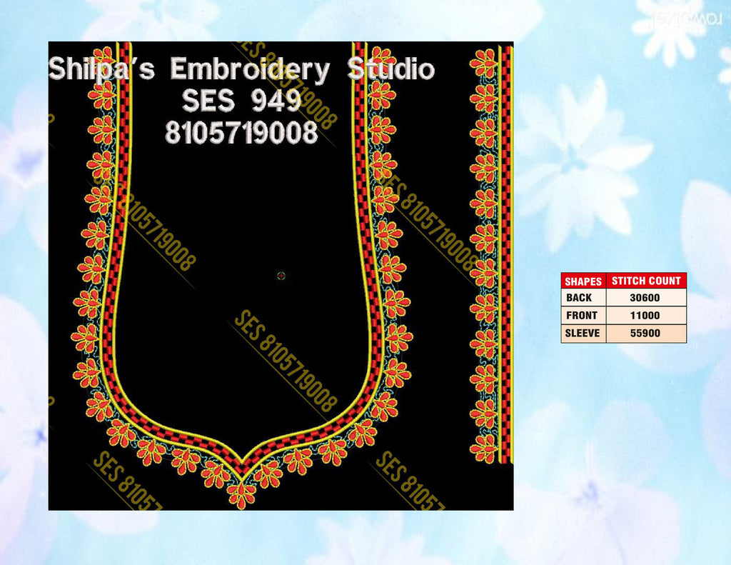 Embroidery Designs 901-1000 Series