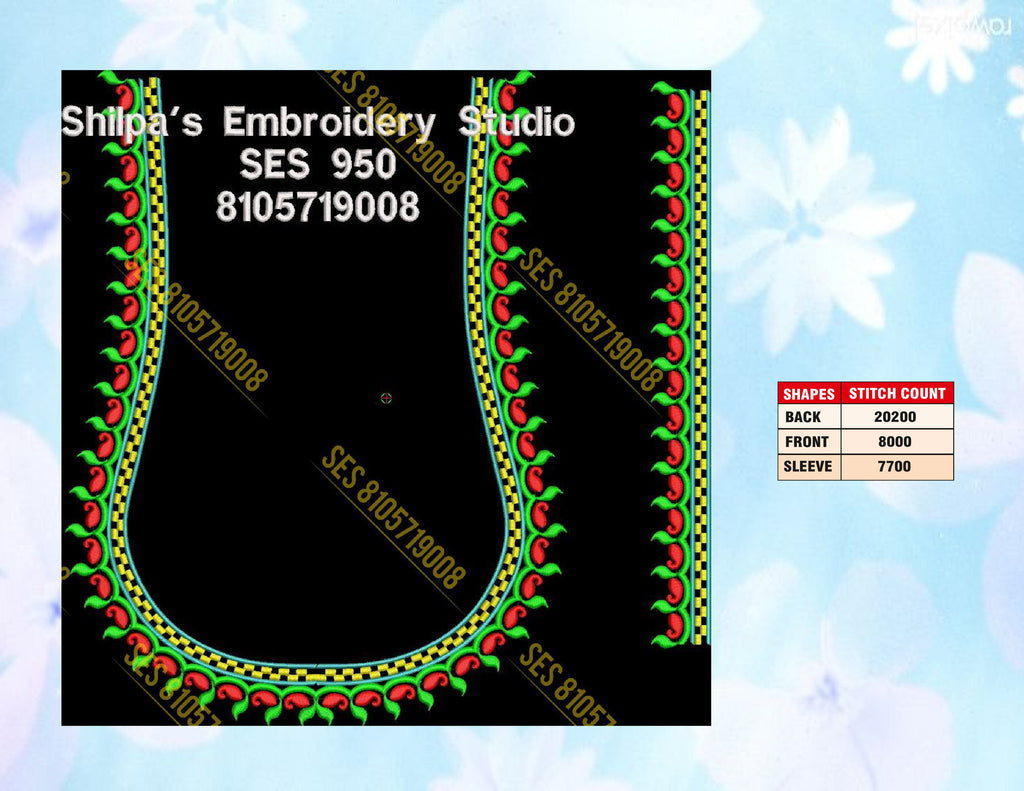 Embroidery Designs 901-1000 Series
