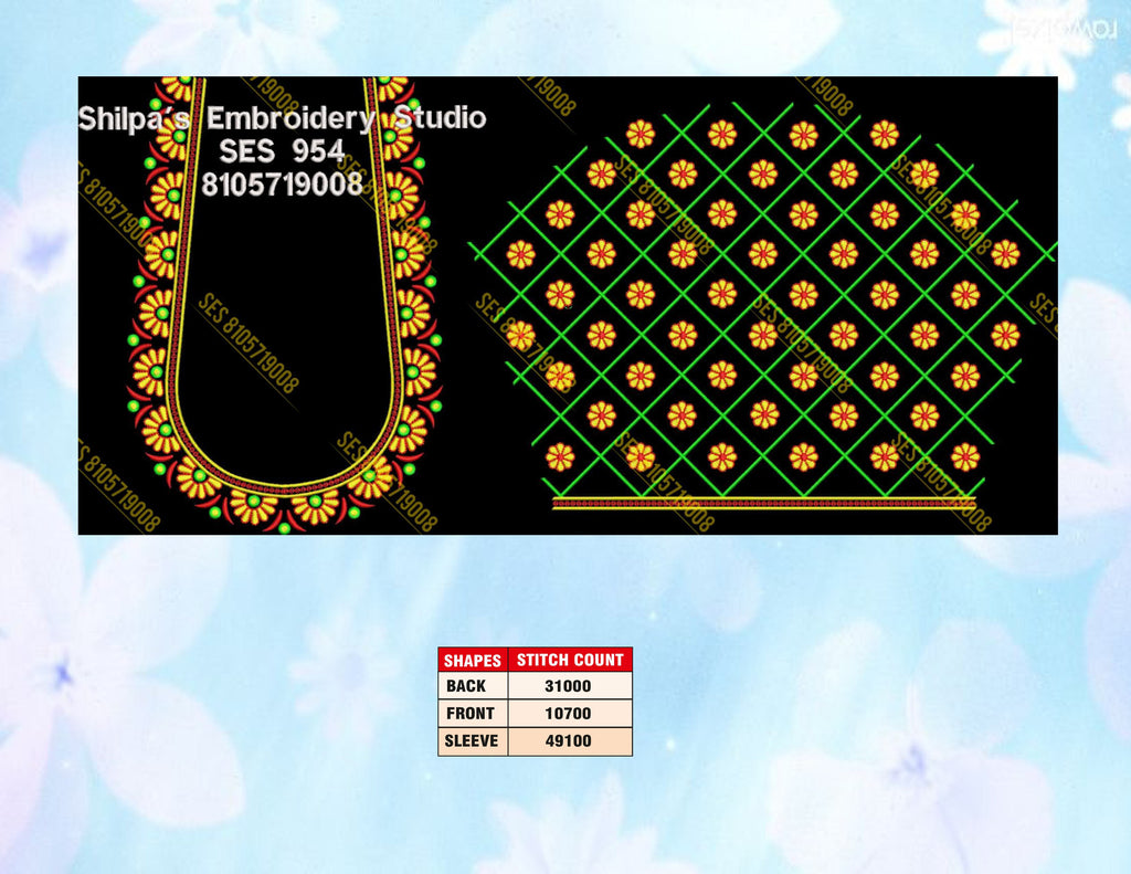 Embroidery Designs 901-1000 Series