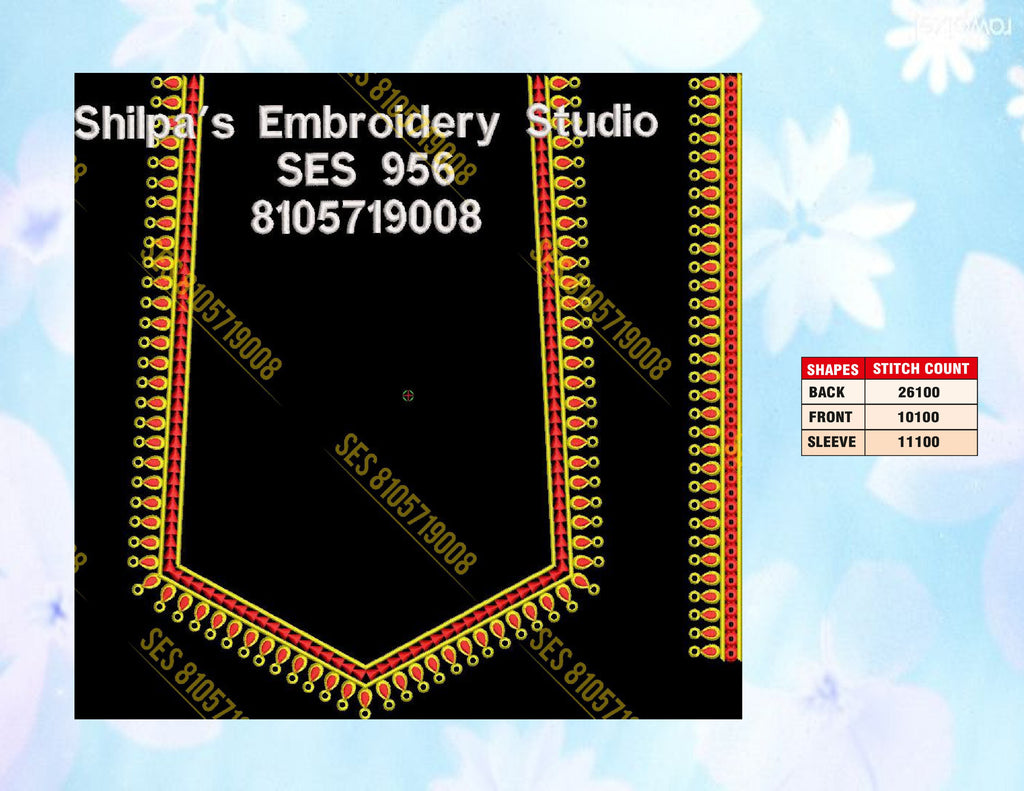 Embroidery Designs 901-1000 Series