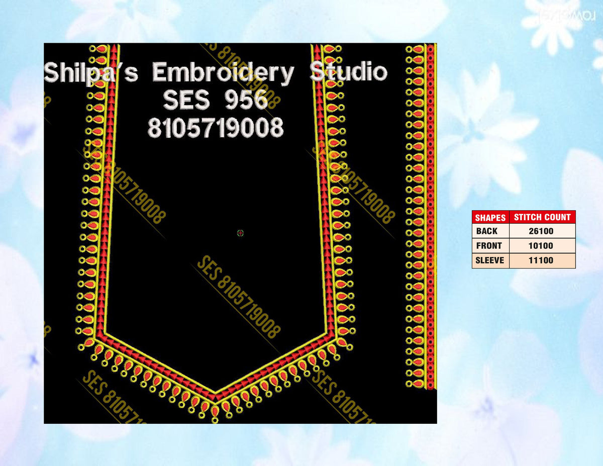 Embroidery Designs 901-1000 Series