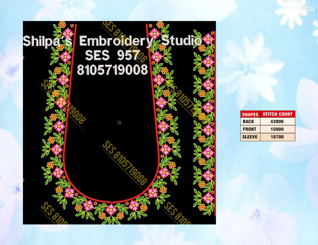 Embroidery Designs 901-1000 Series