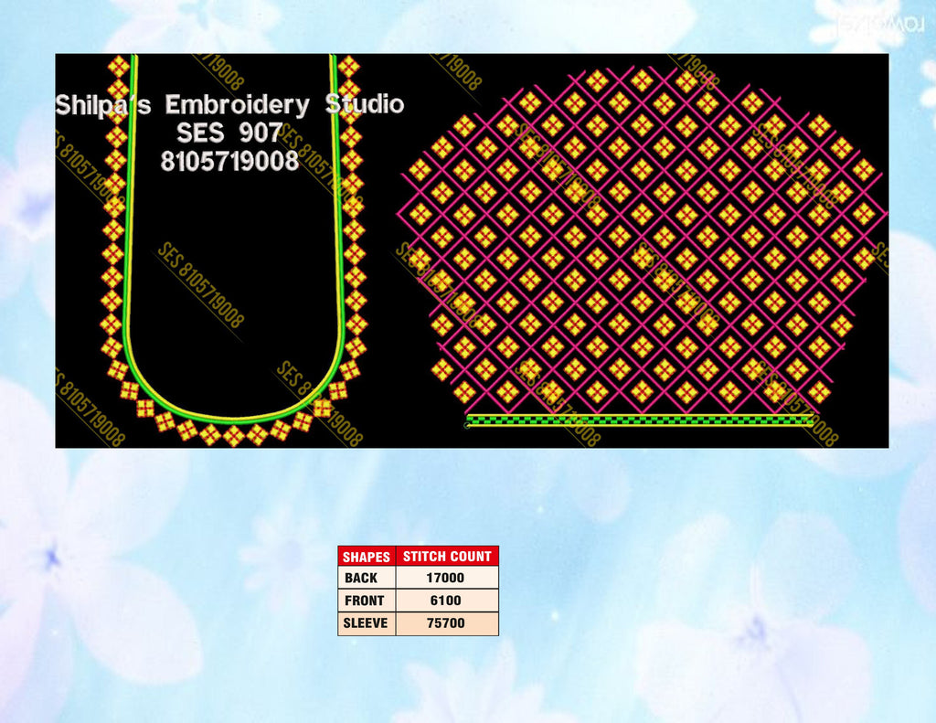 Embroidery Designs 901-1000 Series
