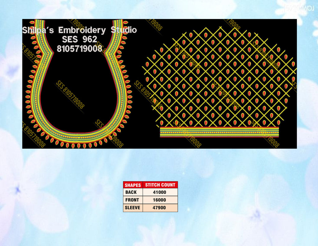 Embroidery Designs 901-1000 Series