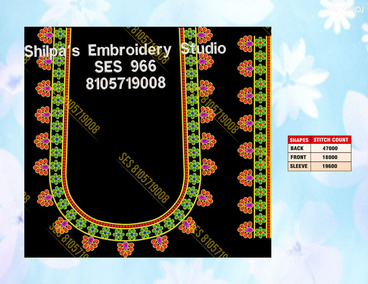 Embroidery Designs 901-1000 Series