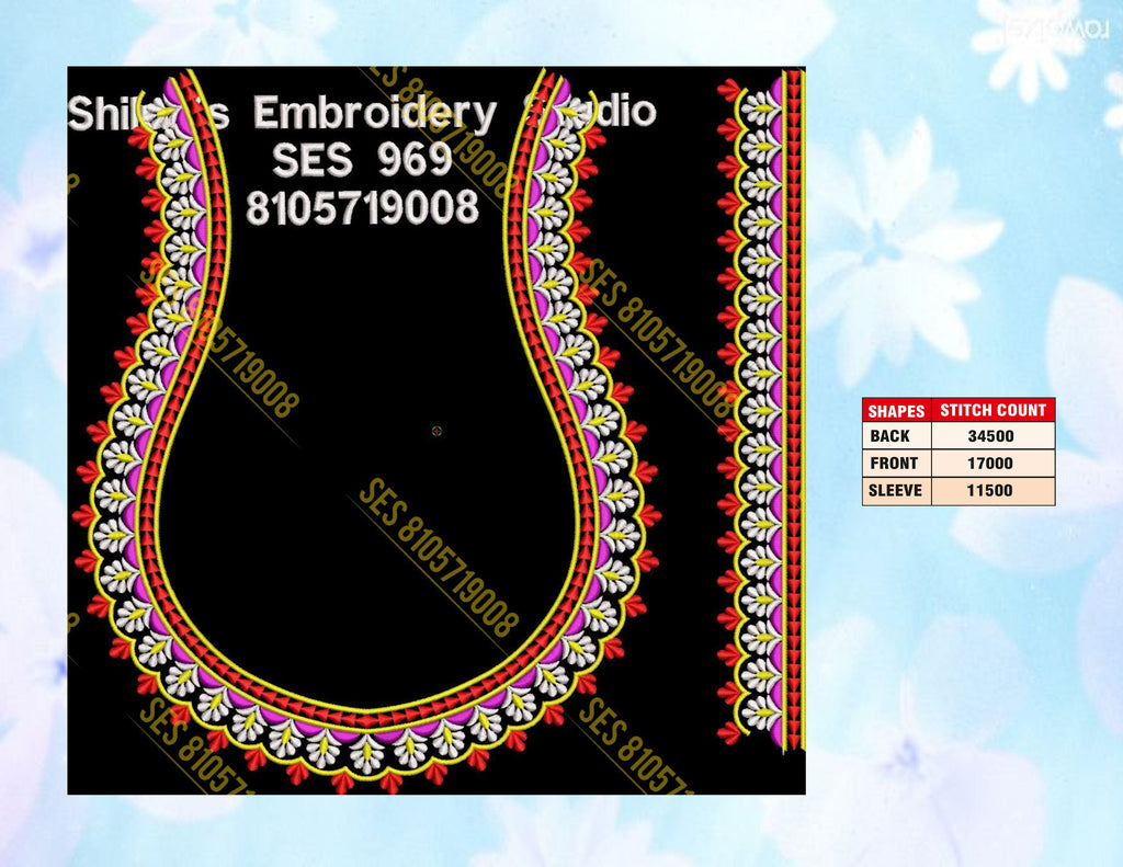 Embroidery Designs 901-1000 Series