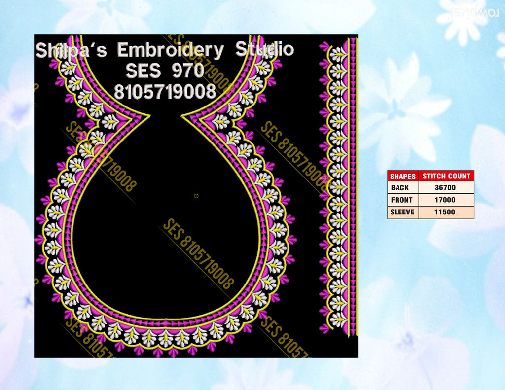 Embroidery Designs 901-1000 Series