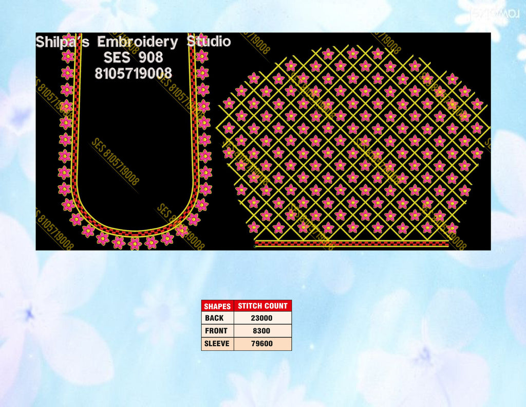 Embroidery Designs 901-1000 Series