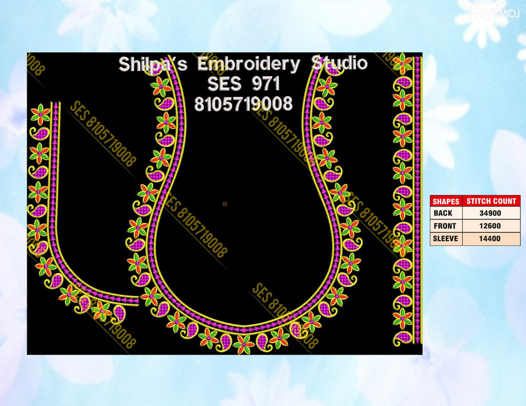 Embroidery Designs 901-1000 Series
