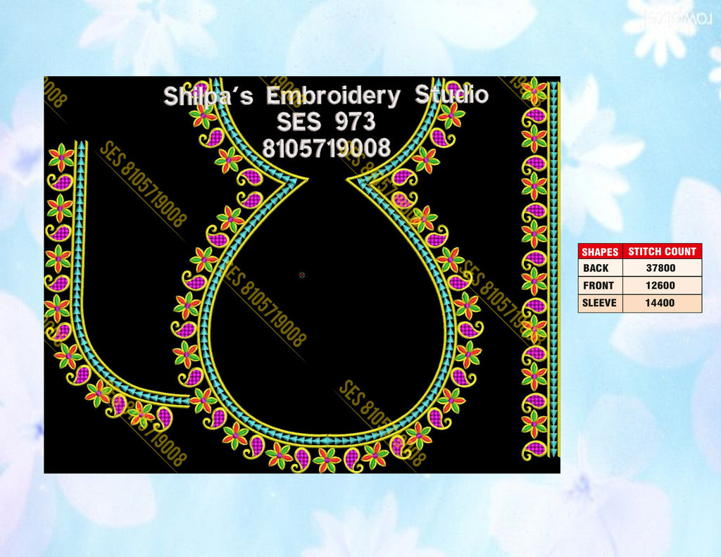 Embroidery Designs 901-1000 Series