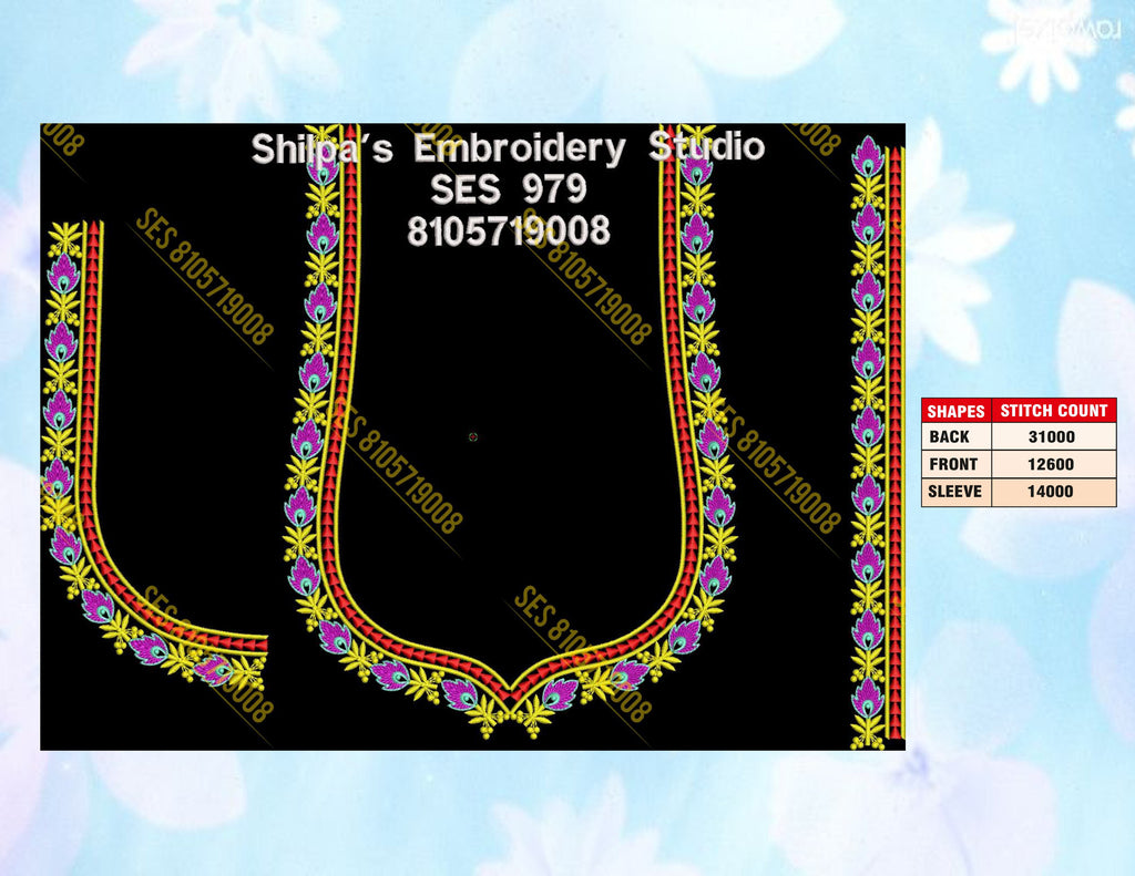 Embroidery Designs 901-1000 Series