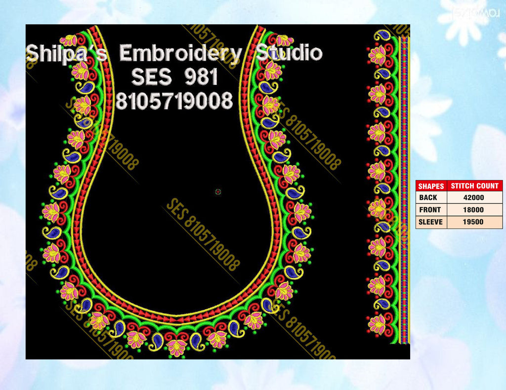Embroidery Designs 901-1000 Series