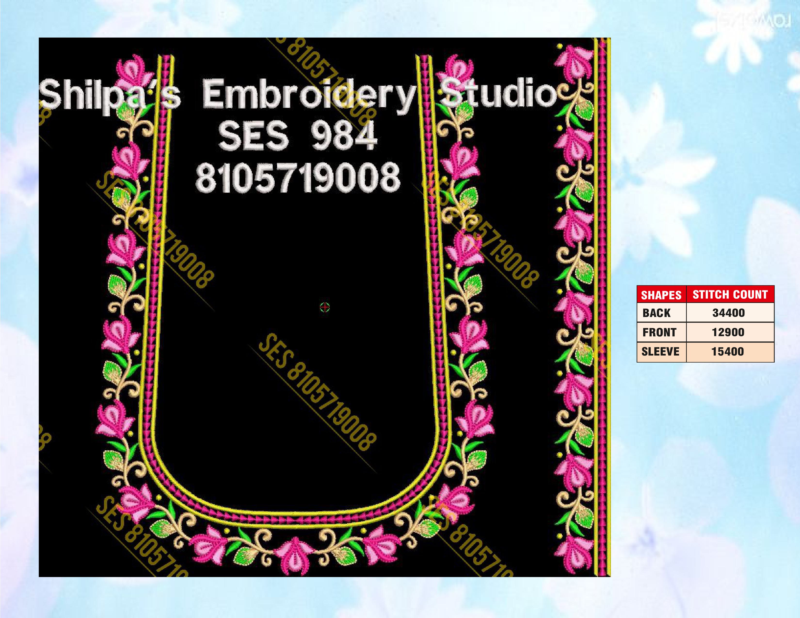 Embroidery Designs 901-1000 Series