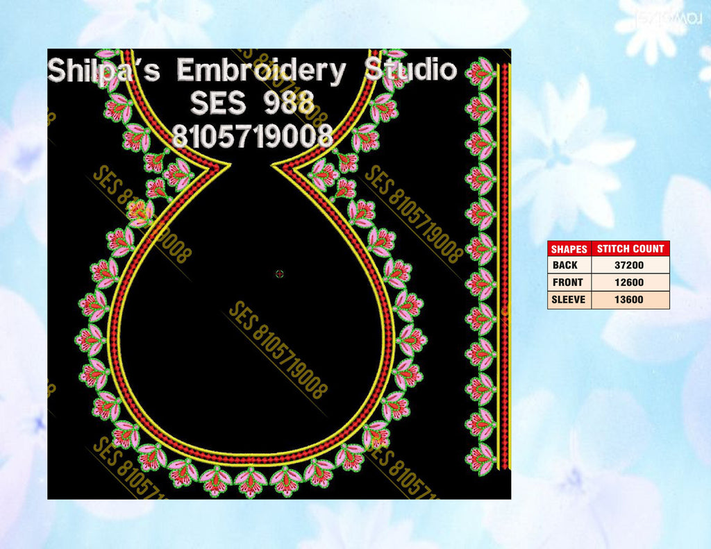 Embroidery Designs 901-1000 Series