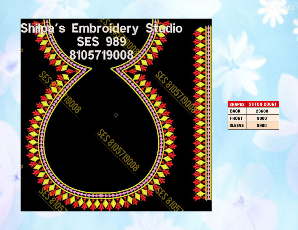 Embroidery Designs 901-1000 Series