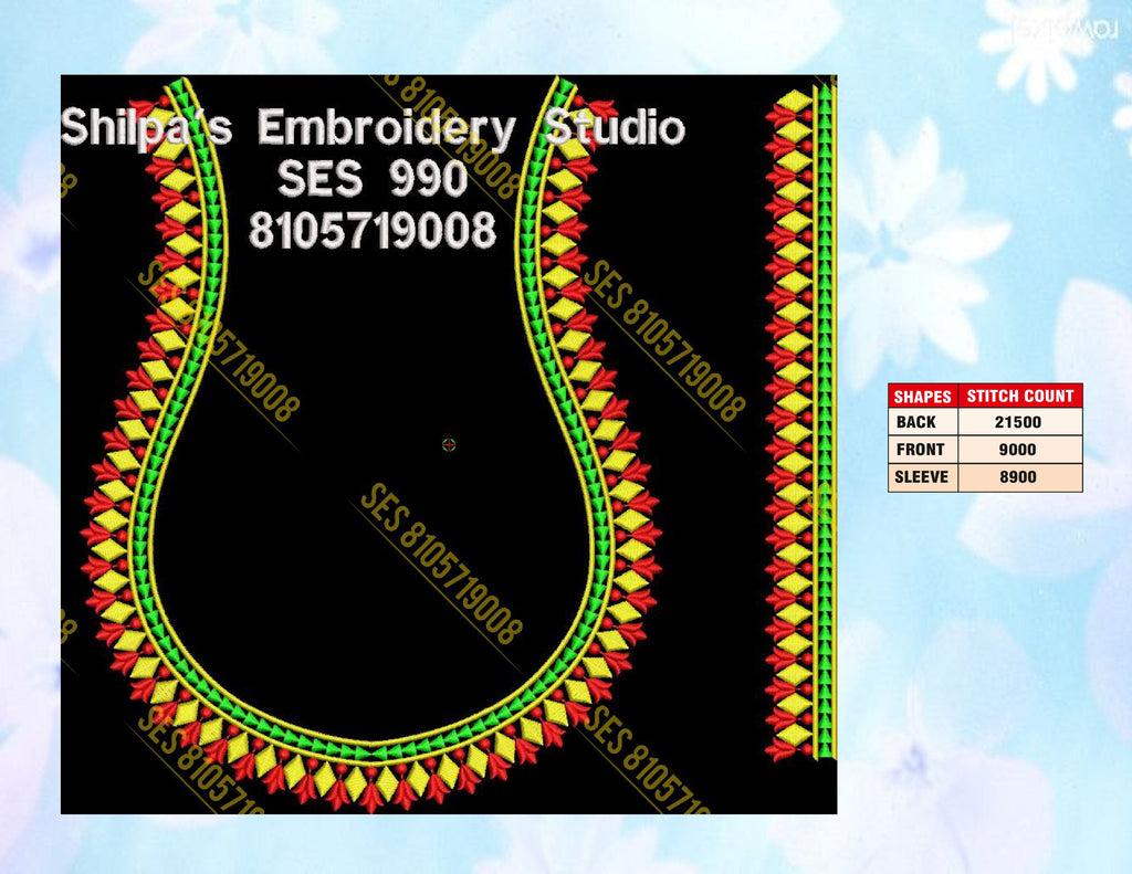 Embroidery Designs 901-1000 Series